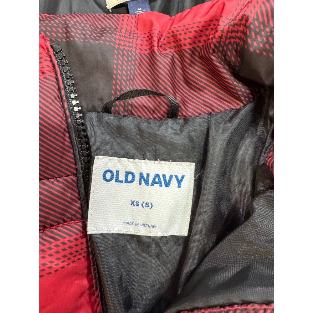 Mom and Me Matching Buffalo Plaid Puffer Jackets Universal Thread Old Navy Set - Picture 4 of 4